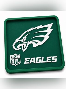 Philadelphia Eagles NFL Pocket Dump Tray - For Keys, Wallet, Money, Etc